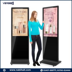 43 inch Floor Standing Digital Advertisement Display Signage Kiosk